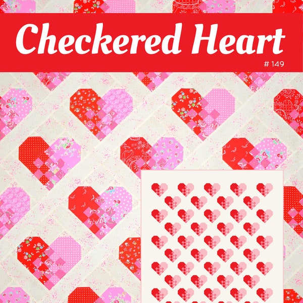 Linking Hearts Quilt Pattern Etsy