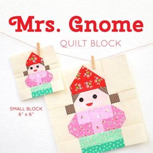 PDF Spring Quilt Pattern - Mrs. Gnome quilt pattern