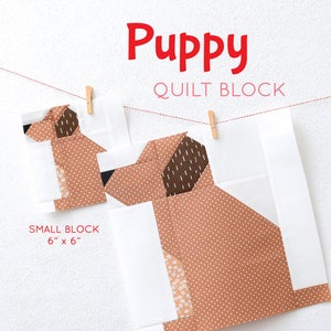 PDF Fall Quilt Pattern Dog quilt pattern image 1