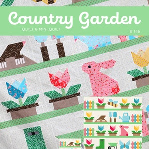 PDF Country Garden Quilt Pattern Bundle