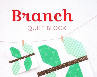 PDF Spring Quilt Pattern - Branch quilt pattern