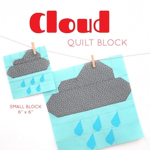 PDF Fall Camping Quilt Pattern - Cloud quilt pattern