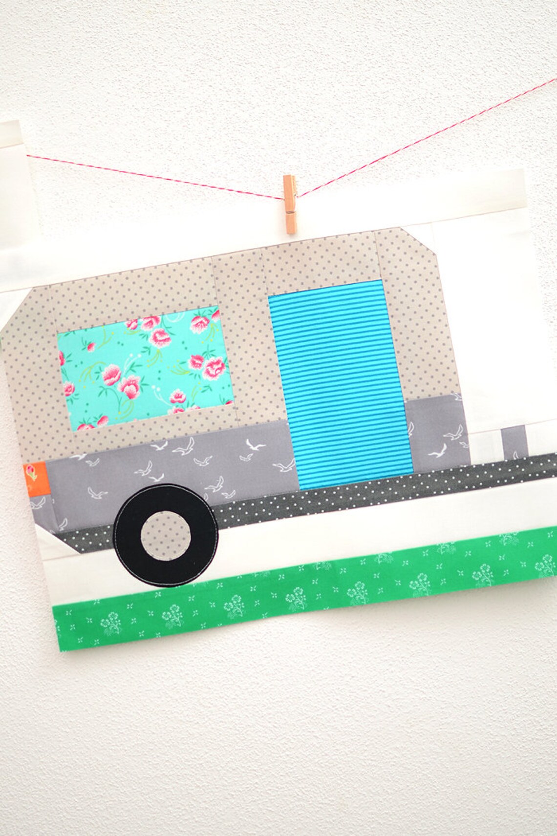 PDF Summer Camping Quilt Pattern - Camper Quilt Pattern - Etsy