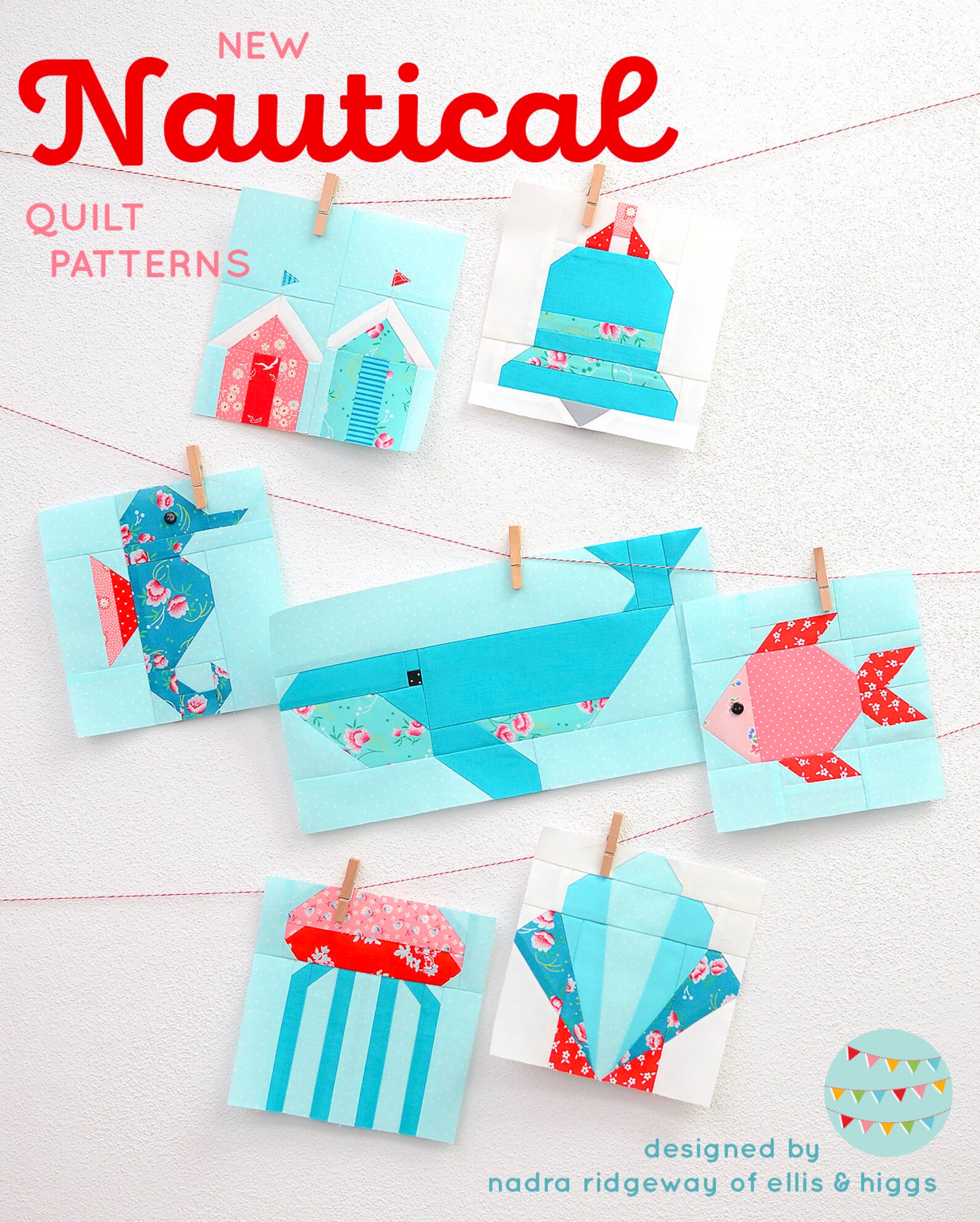 PDF Nautical Quilt Pattern Jellyfish Quilt Pattern Etsy