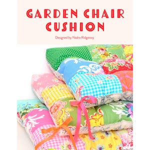 PDF Sewing Pattern - Garden Chair Cushion