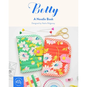Betty Needle Book Sewing Pattern | PDF Download | Easy Sewing Pattern for Beginners | Sew a Cute Needle Case | Needle Organizer