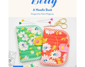 Betty Nadelbuch Nähanleitung PDF | Schnittmuster Nadelmappe | Nadelkissen nähen | Aufbewahrung Nähzubehör | Anleitung Anfänger