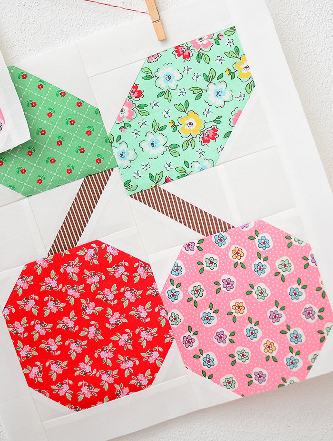 PDF Quilt Pattern - Cherry Quilt Pattern - Etsy