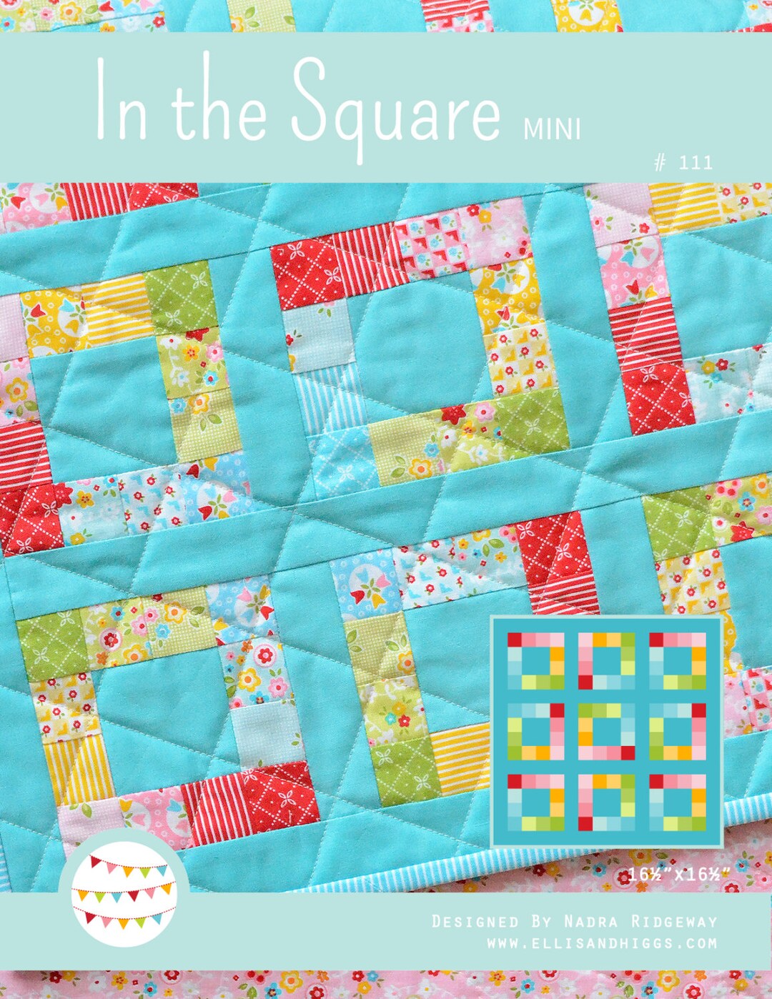 PDF Quilt Pattern - in the Square MINI - Etsy