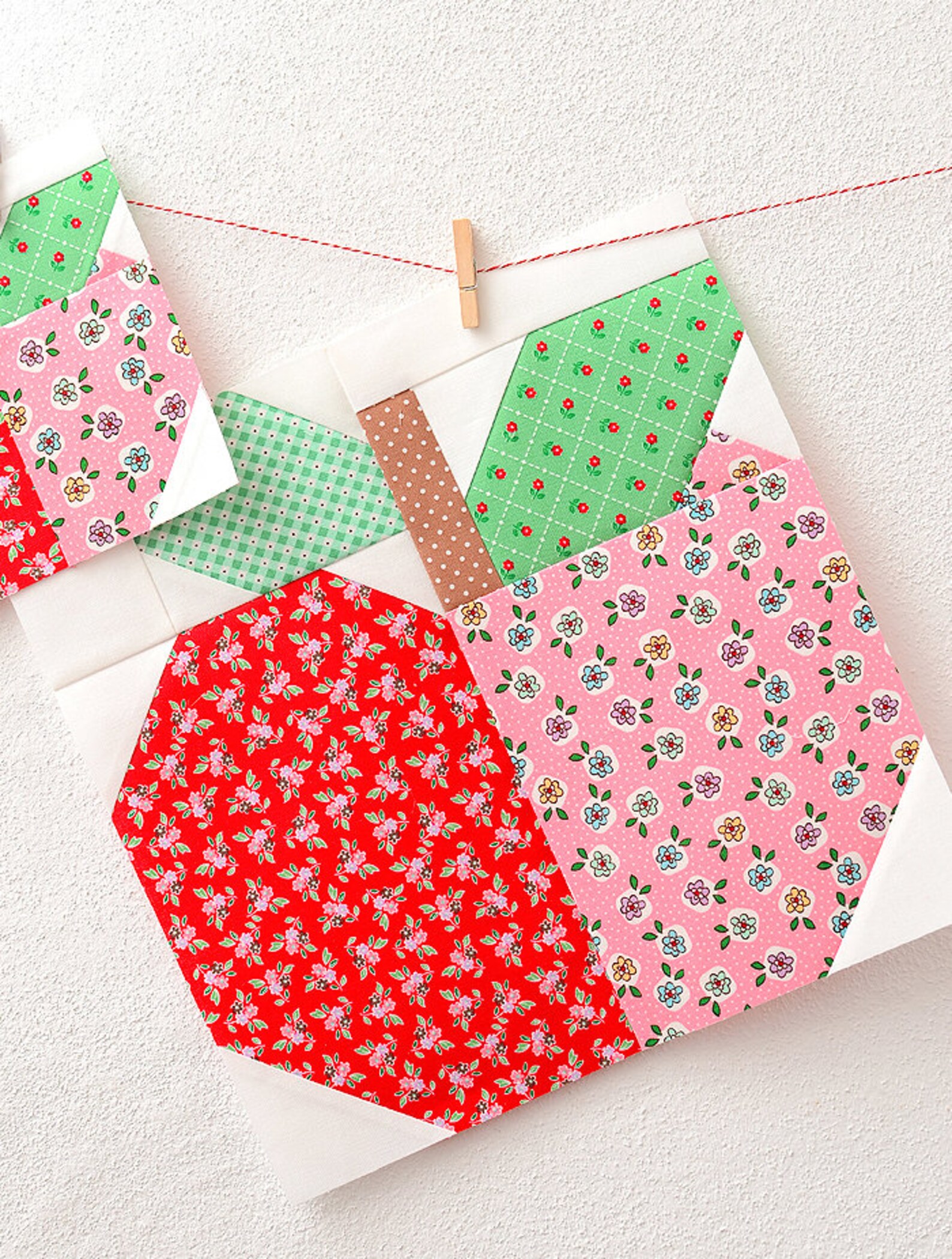 PDF Quilt Pattern - Apple Quilt Pattern - Etsy