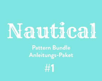 Nautical #1 PDF Quilt Pattern Bundle