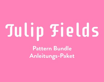 Tulip Fields Patchwork-Anleitungen Paket