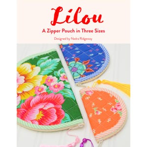 Lilou Zipper Pouch in Three Sizes