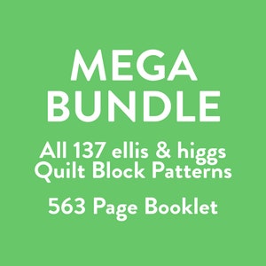 Istruzioni per il blocco trapunta MEGA BUNDLE