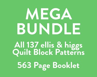 Quilt Block Pattern MEGA BUNDLE