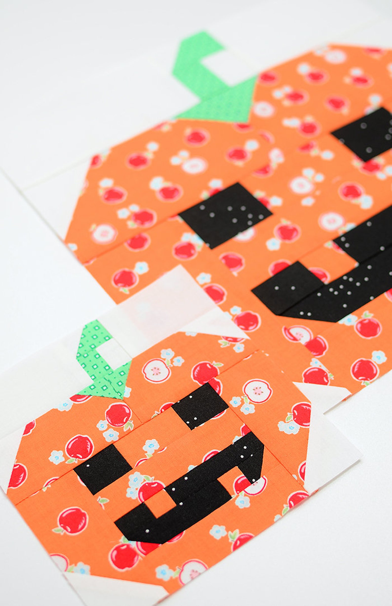 PDF Halloween Quilt Pattern Pumpkin Quilt Pattern - Etsy