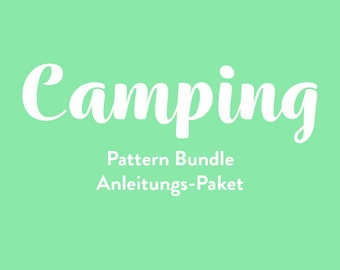 Camping PDF Quilt Pattern Bundle