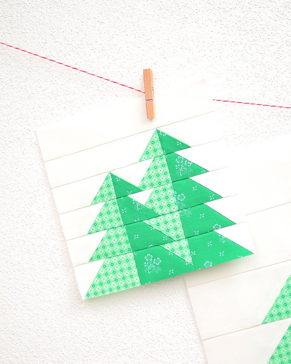PDF Summer Camping Quilt Pattern - Pine Trees Quilt Pattern - Etsy
