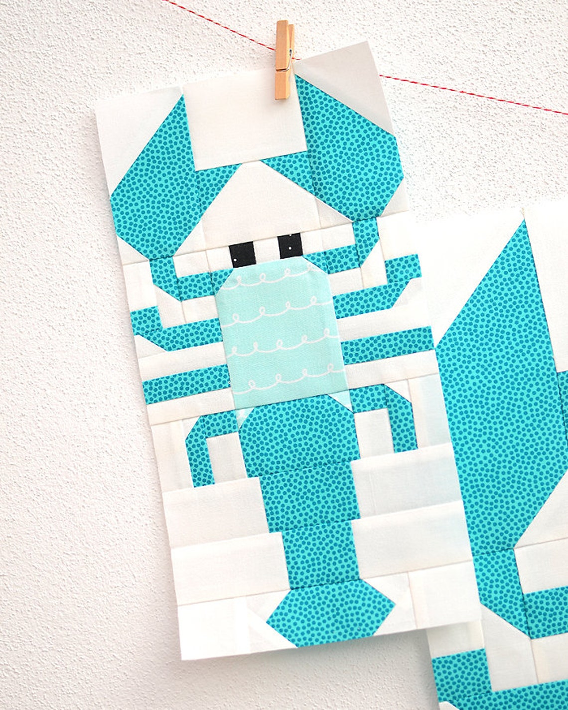 PDF Nautical Quilt Pattern Lobster Quilt Pattern Etsy