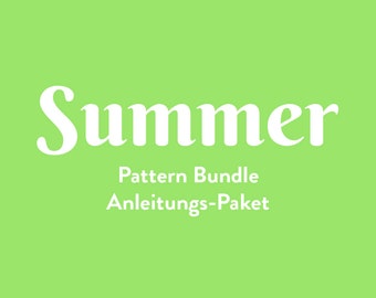 Summer PDF Quilt Pattern Bundle