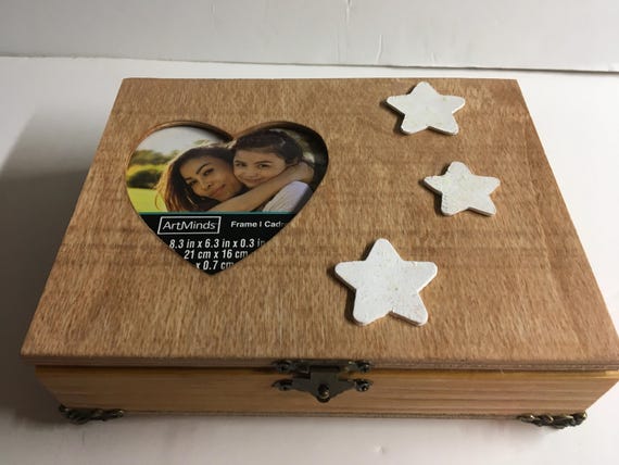 Wooden jewelry/small knickknacks/curio box #4
