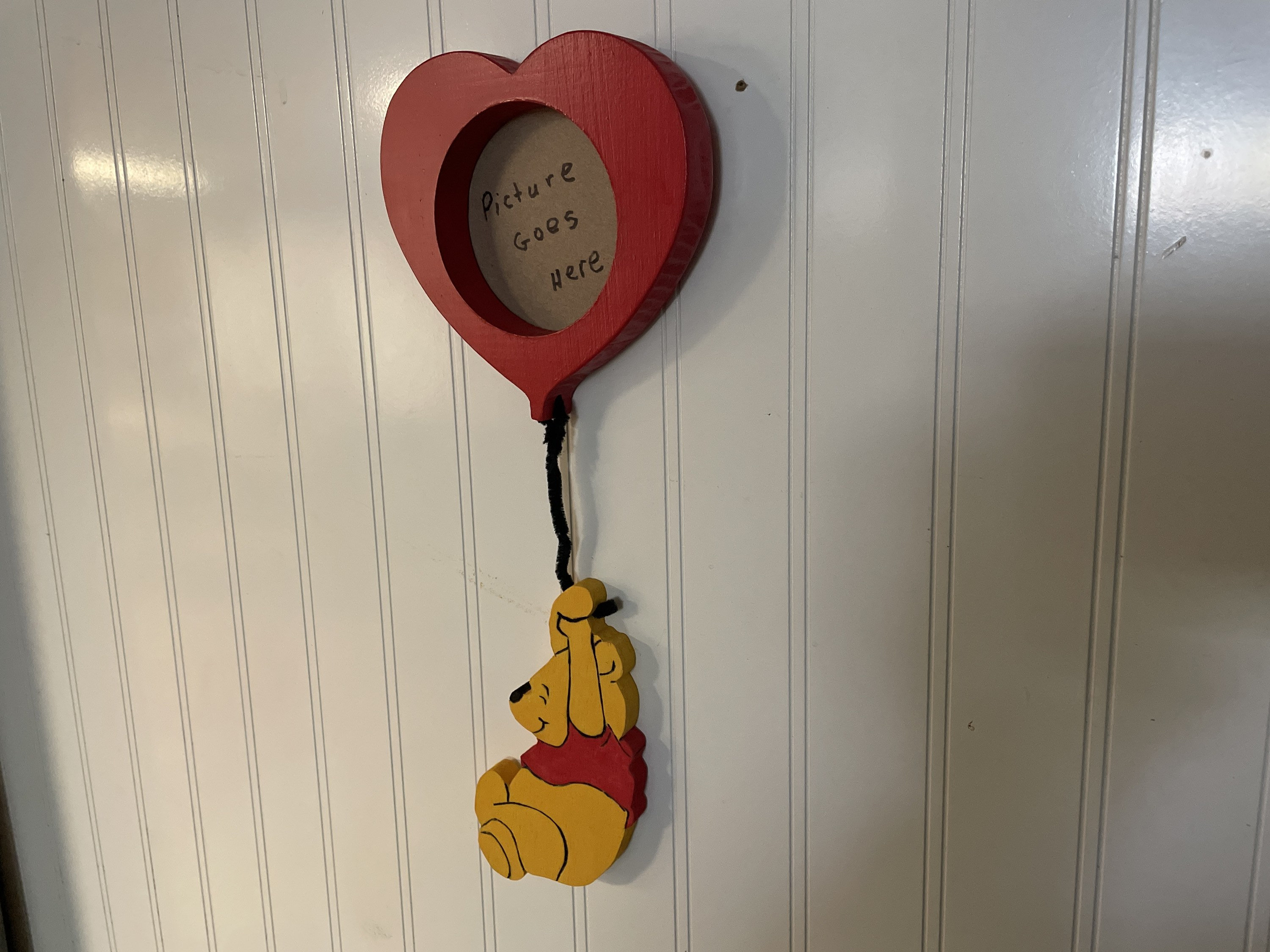 Wooden Winnie the Pooh Wall Hanging