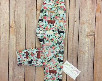 Farm baby pants, toddler pants, country girl