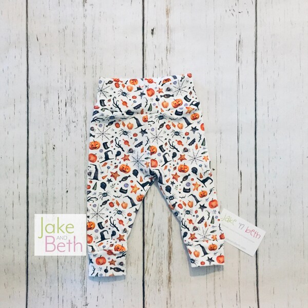 Baby Halloween Pants Etsy