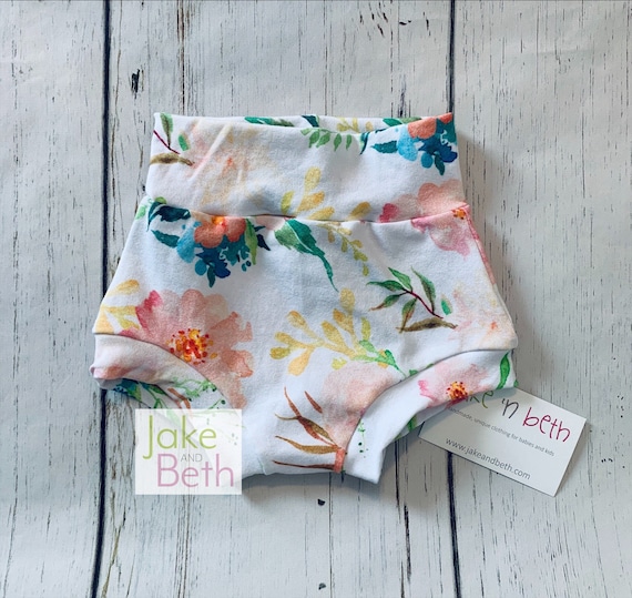 Delicate Petals 0-6yrs Handmade Shorts and Bummies