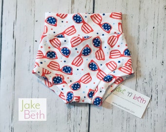 Pantalones cortos patrióticos, pantalones cortos para bebés del 4 de julio, pantalones cortos para niños pequeños, pantalones cortos de verano, pantalones cortos para niñas,