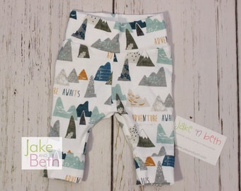 Pantalones de bebé, pantalones de niño pequeño, ¡la aventura te espera!