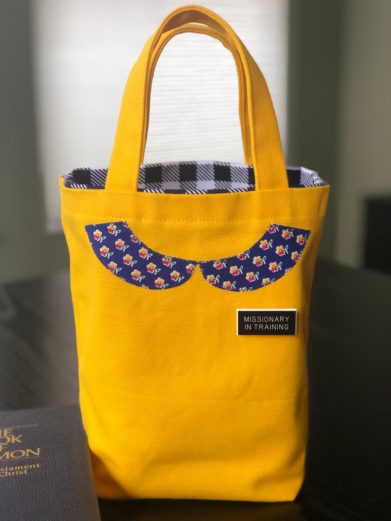 Girl Scripture Bag-Yellow