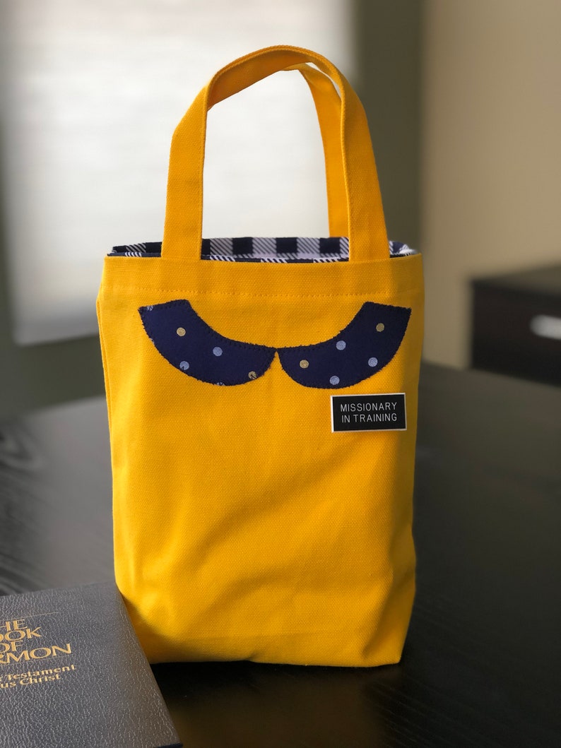Girl Scripture Bag-Yellow