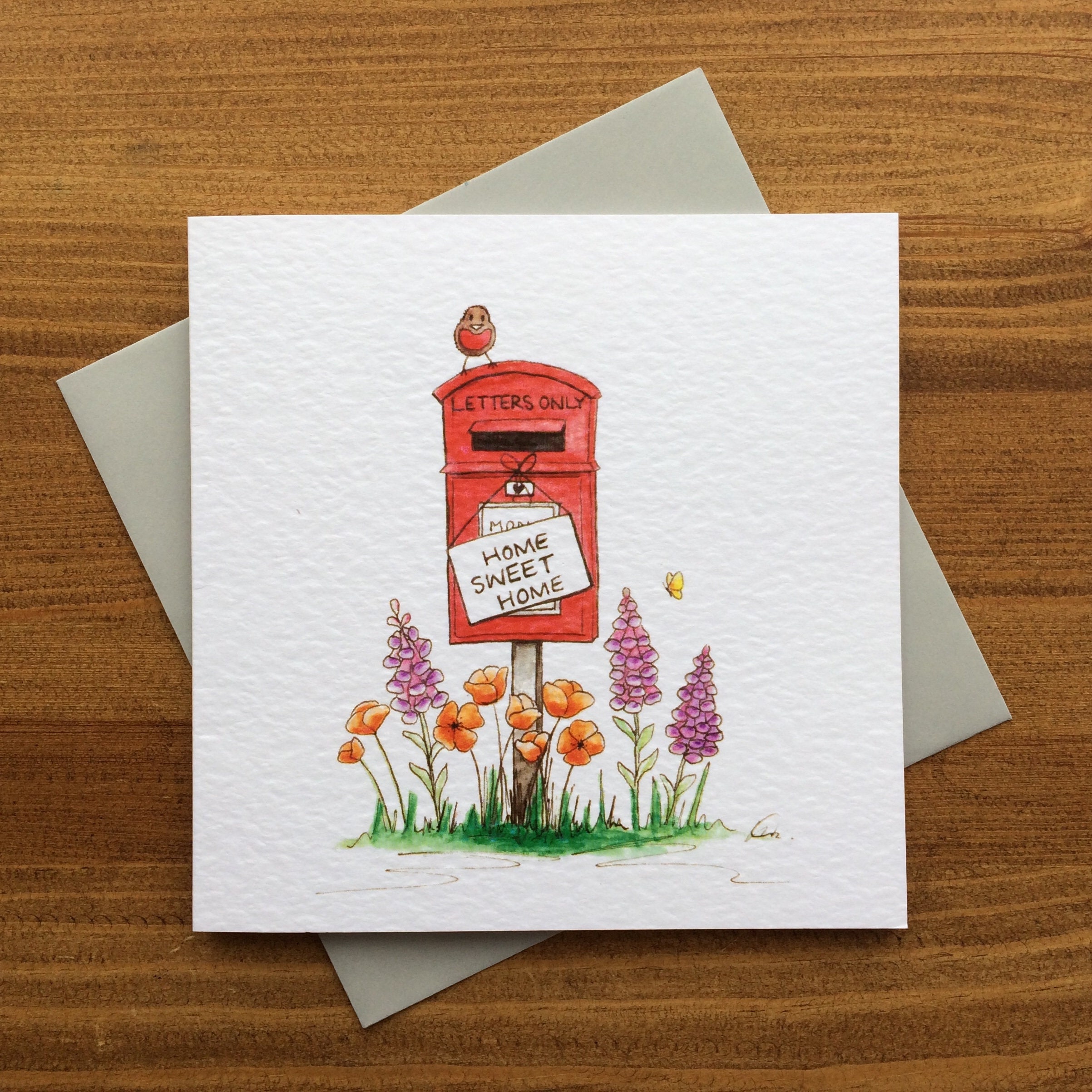 Robin New Home card Moving house Home sweet home Etsy
