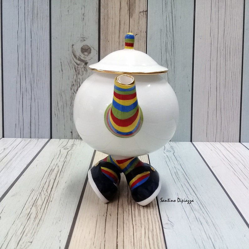 Crossed Leg Tea Set Walking Pottery Ware Teapot on Legs Etsy