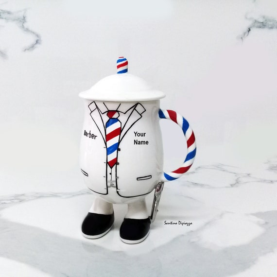 Barber Gift Mug Barber Shop Decor Gift For Barber Corporate Etsy