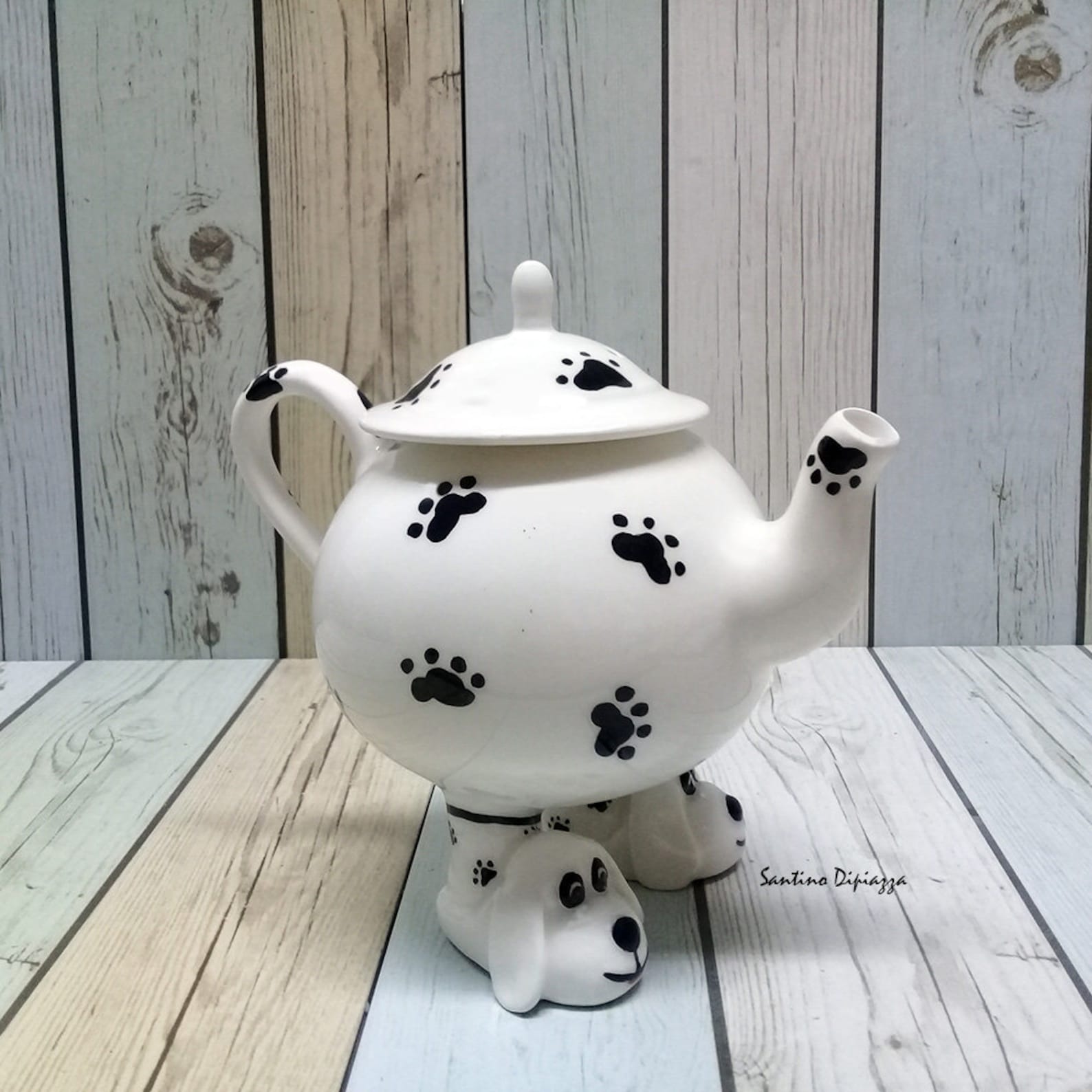Unique Dog Teapot Dog Slipper Tea Pot Teapot With Legs Dog Etsy