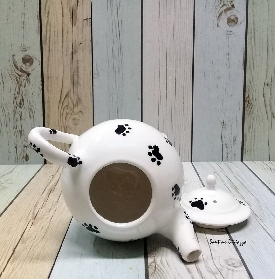 Unique Dog Teapot Dog Slipper Tea Pot Teapot With Legs Dog Etsy
