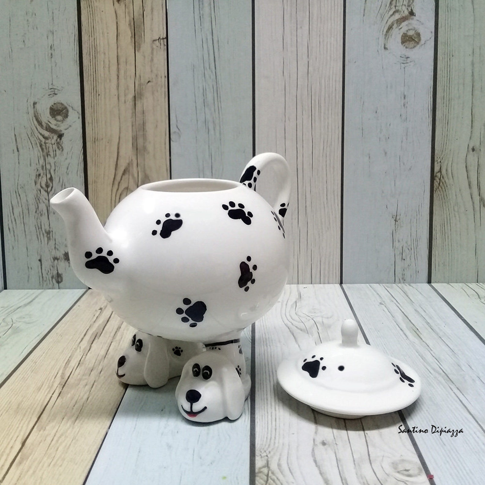 Unique Dog Teapot Dog Slipper Tea Pot Teapot With Legs Dog Etsy