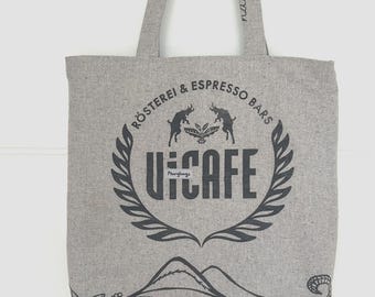 Arabica ,Einkaufstasche aus Jute
