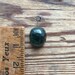 Dark green tourmaline oval cabochon 4.70ct
