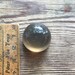 Large citrine cabochon, round smokey citrine gemstone cabochon with asterism 52.90ct