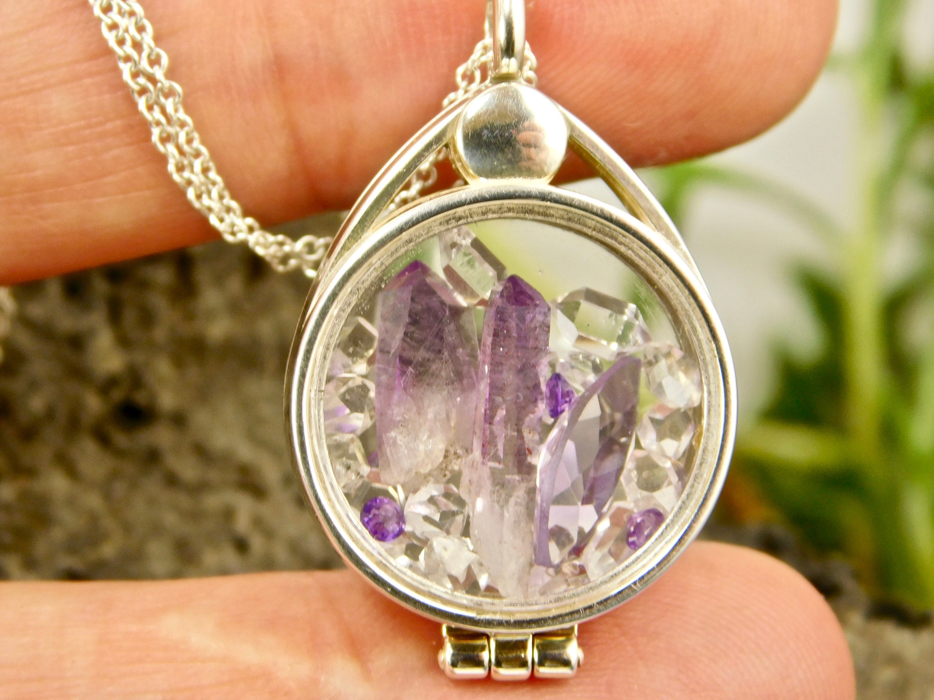 Amethyst Necklace Amethyst Crystal Amethyst Crystal Amethyst Pendant Boho Raw Amethyst Vera Cruz Amethyst