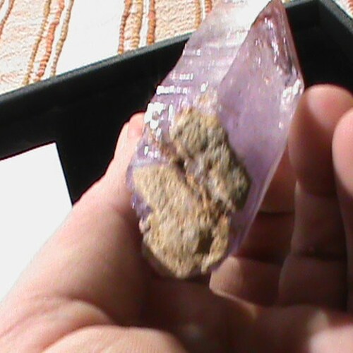 Vera Cruz Amethyst Crystal Point Natural Amethyst Double Terminated Crystal SKELETAL shops Dark Purple Rare Uncut Unpolished Purple Yoga GEM
