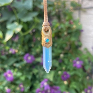 Opalite and Opal Mini pendant