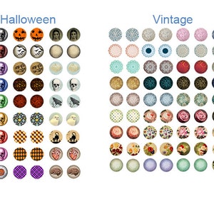 12mm Pullip Printable Eye Chips PDF Natural Eyes Part 1 Theme - Etsy