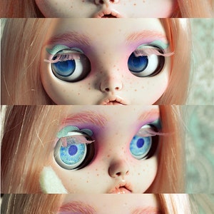 12mm Pullip Printable Eye Chips PDF Natural Eyes Part 1 Theme (Instant ...