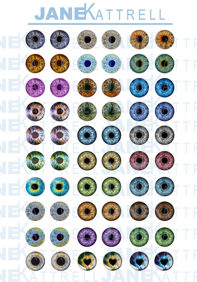 6mm Doll Printable Eye Chips PDF Organic Eyes Section 1 Concept picture relating to Printable Eye named 6mm Doll Printable Eye Chips PDF Natural and organic Eyes Component 1 Topic