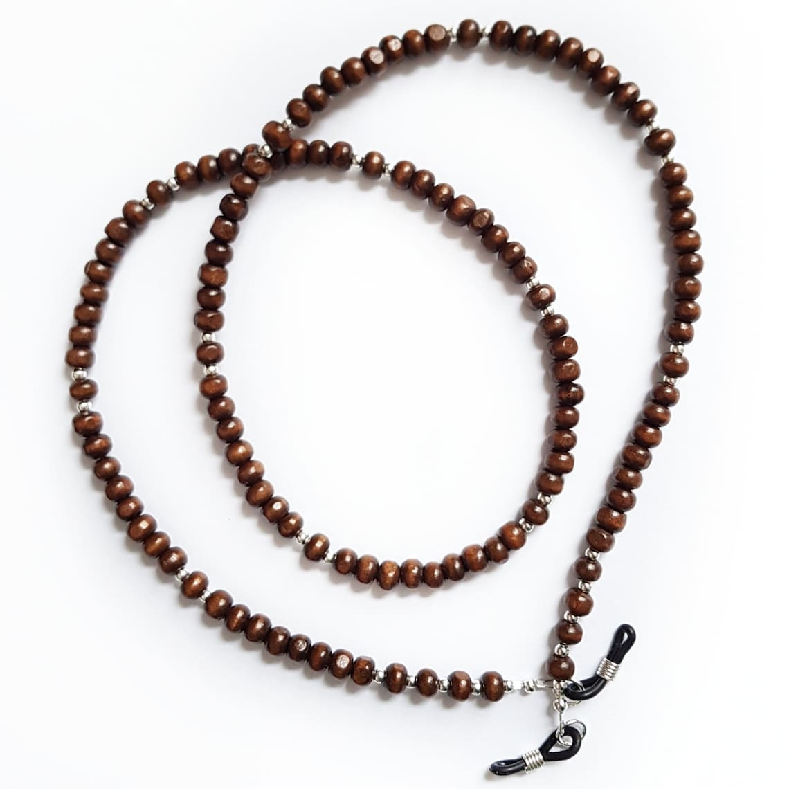 Wooden Beaded Glasses Chain Spectacle Cord Sunglasses Etsy