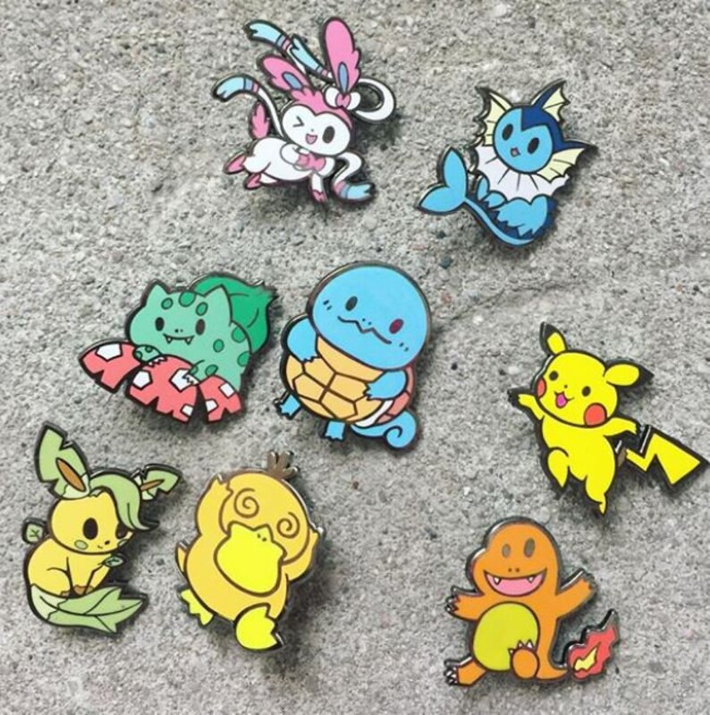 pika-metal pin